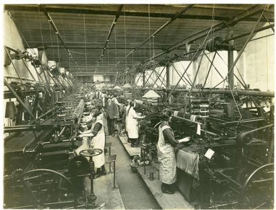 Turkey-Weberei, Hughes Fabrik Nr. 2, 1923 von English Photographer
