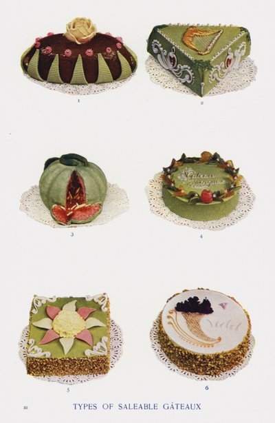 Arten von verkäuflichen Kuchen von English Photographer
