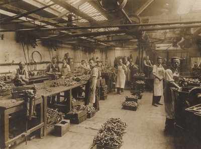 Unidentifizierte englische Ingenieurarbeiten, frühes 20. Jahrhundert von English Photographer