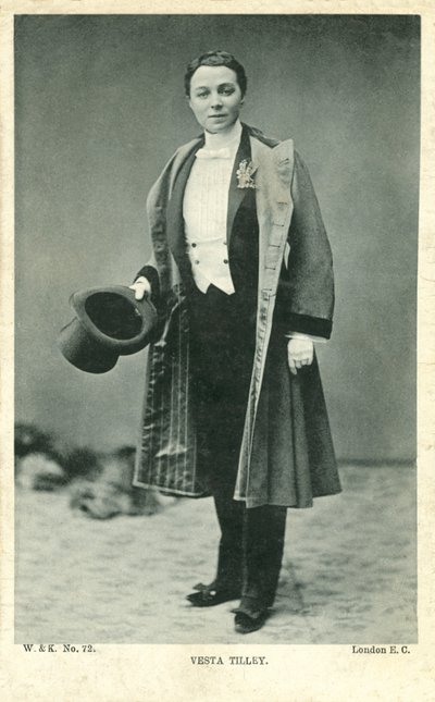 Vesta Tilley von English Photographer