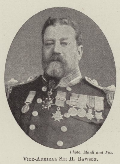 Vizeadmiral Sir H Rawson von English Photographer
