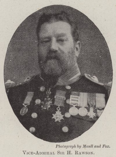 Vizeadmiral Sir H. Rawson von English Photographer