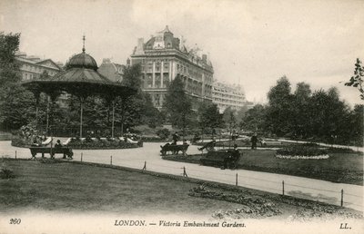 Victoria Embankment Gardens, London von English Photographer