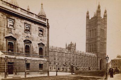 Victoria Tower des Parlamentsgebäudes von English Photographer