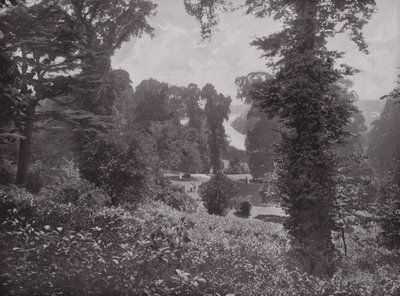 Blick von den Terrassengärten, Richmond, flussaufwärts von English Photographer