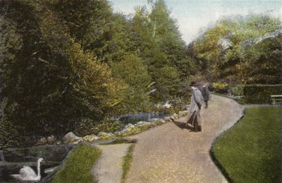 Blick in den Ventnor Park von English Photographer