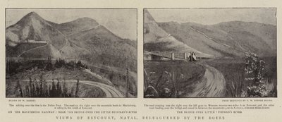 Ansichten von Estcourt, Natal, belagert von den Buren von English Photographer