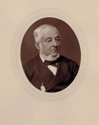 Warren De La Rue, Sohn des Firmengründers Thomas De La Rue von English Photographer