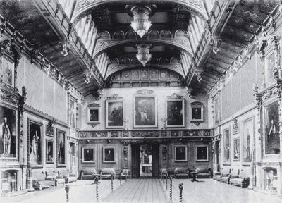Waterloo Saal, Windsor Schloss von English Photographer