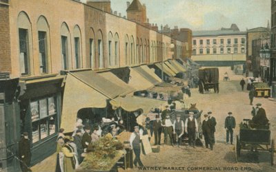 Watney Market, Commercial Road End von English Photographer