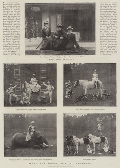 Was die Königin in Balmoral sah von English Photographer