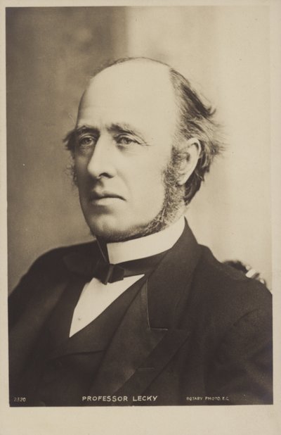 William Edward Hartpole Lecky (1838-1903), irischer Historiker und politischer Theoretiker von English Photographer