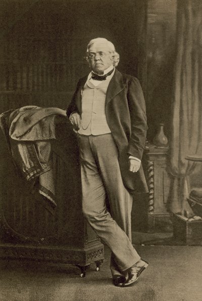 William Makepeace Thackeray, englischer Romanautor und Satiriker von English Photographer