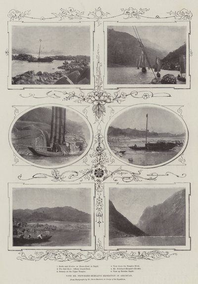 Mit der Expedition von Herrn Pritchard-Morgan in Szechuan von English Photographer