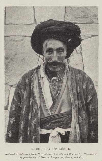 Yusuf Bey von Koshk von English Photographer