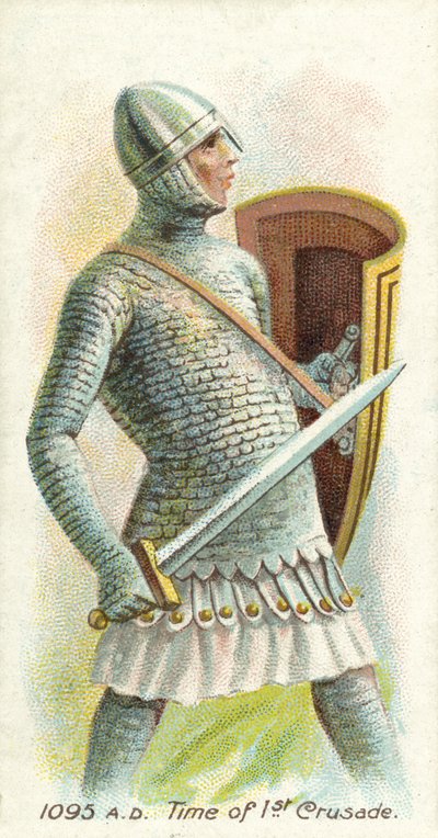 1095 n. Chr., Zeit des ersten Kreuzzugs von English School