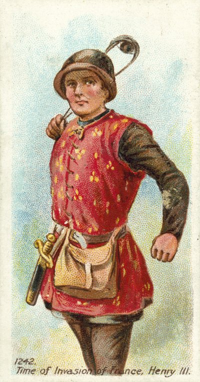 1242, Zeit der Invasion Frankreichs, Heinrich III von English School
