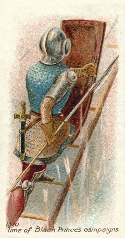 1370, Zeit der Feldzüge des Schwarzen Prinzen von English School