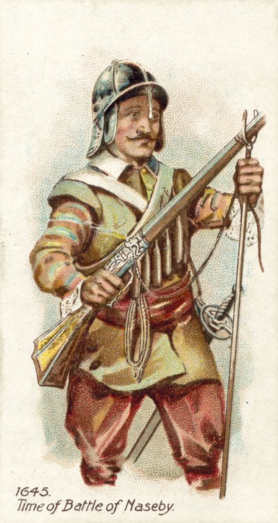 1645, Zeit der Schlacht von Naseby von English School