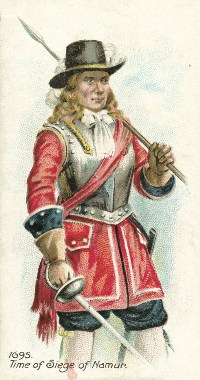 1695, Zeit der Belagerung von Namur von English School