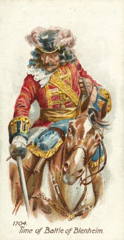 1704, Zeit der Schlacht von Blenheim von English School