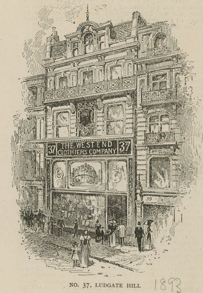 37 Ludgate Hill, London von English School