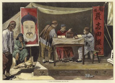 Ein chinesischer Wahrsager von English School