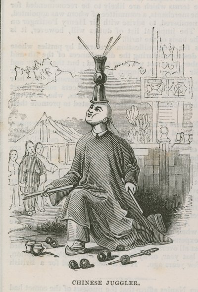 Ein chinesischer Jongleur; Ein Besuch der Chinesischen Sammlung von English School
