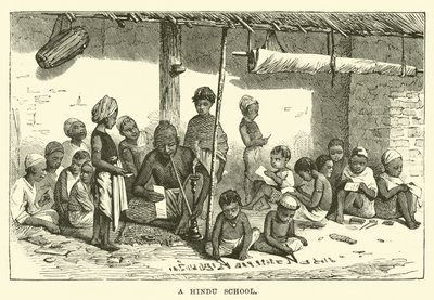 Eine Hindu-Schule von English School