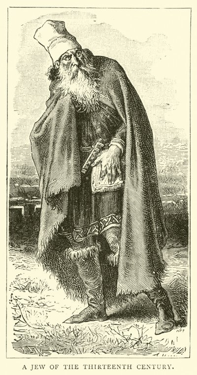 Ein Jude des dreizehnten Jahrhunderts von English School