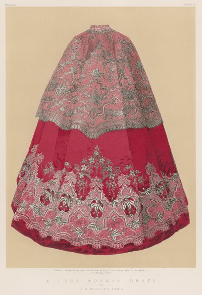 Ein Spitzenkleid von English School