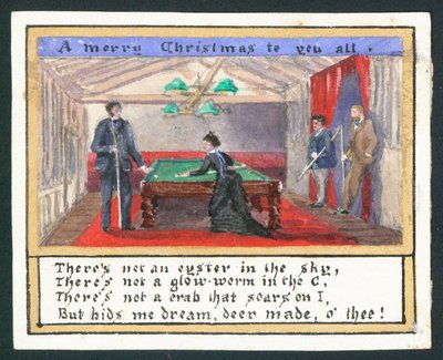 Fröhliche Weihnachten an euch alle - Grußkarte von English School