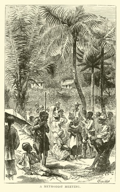 Ein Methodisten-Treffen von English School