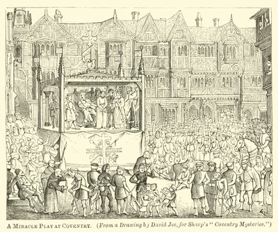 Ein Mirakelspiel in Coventry von English School