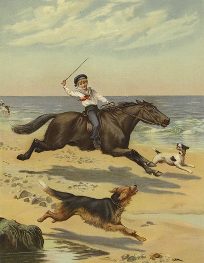 Ein morgendlicher Galopp von English School