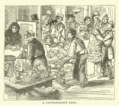 Ein Pfandleihhaus von English School