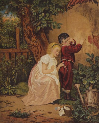 Ein Stich zur rechten Zeit von English School