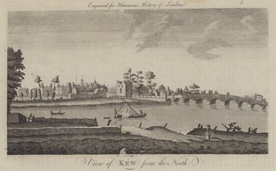 Blick auf Kew von Norden von English School