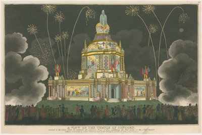 Ein Blick auf den Tempel der Eintracht von English School