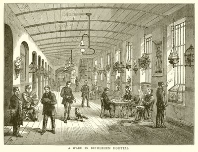 Eine Station im Bethlehem Krankenhaus von English School