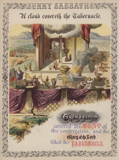 Eine Wolke bedeckt das Tabernakel von English School