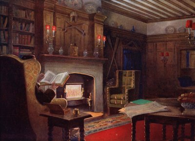 Gemütliche Ecke in der Raucherlounge von English School