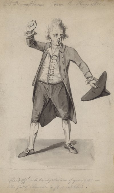 Ein Demosthenes von den Kings Arms von English School