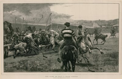 Ein Polospiel: Eine heiße Ecke von English School