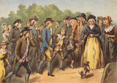Ein langer Spaziergang von English School