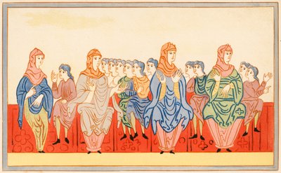 Eine patriarchalische Familie von English School