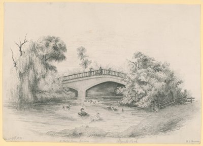 Eine Skizze aus der Natur, Regents Park von English School