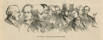 Eine Skizze der Westminster Wahl von English School