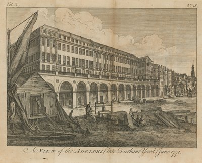 Eine Ansicht des Adelphi von English School
