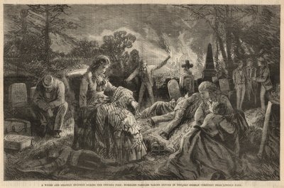 Ein seltsames und gespenstisches Ereignis während des Chicago-Feuers von English School